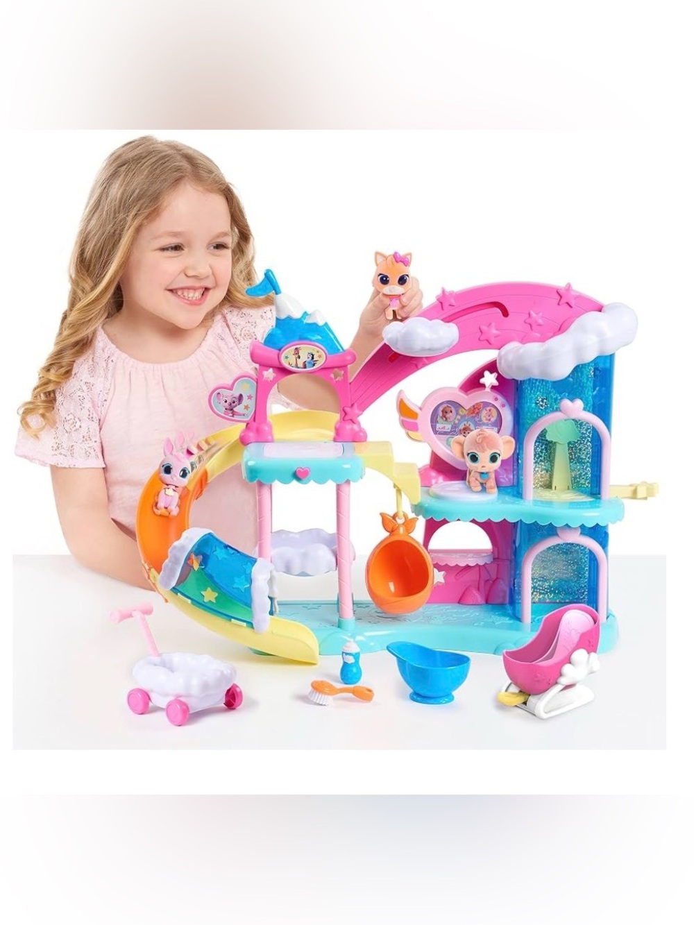 Disney Junior T.O.T.S Tiny Ones Transport Service Nursery Playset with fugurines